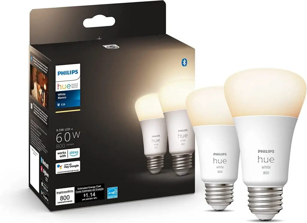 Philips Hue White Smart Led Bulbs
