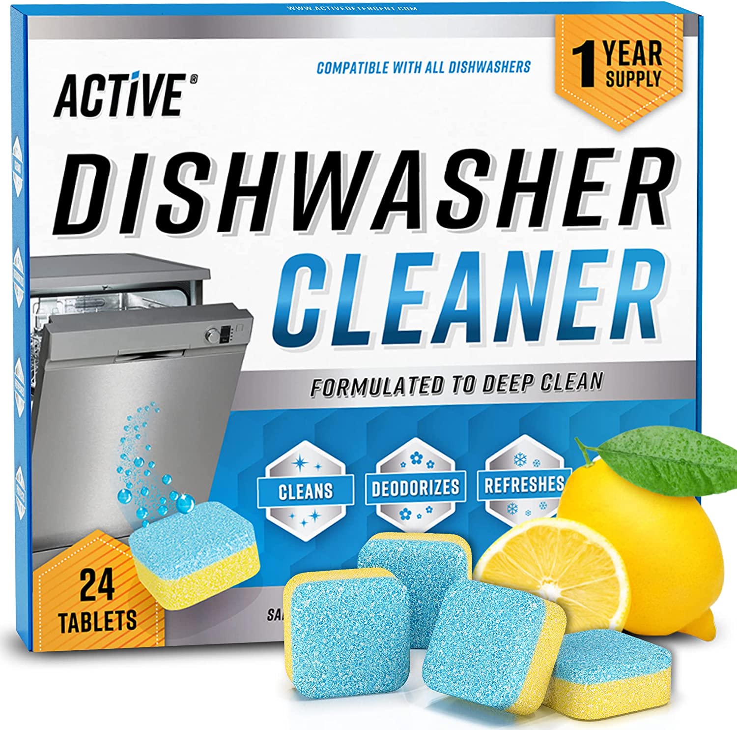 Uproot Cleaner Pro active dishwasher cleaner tablets