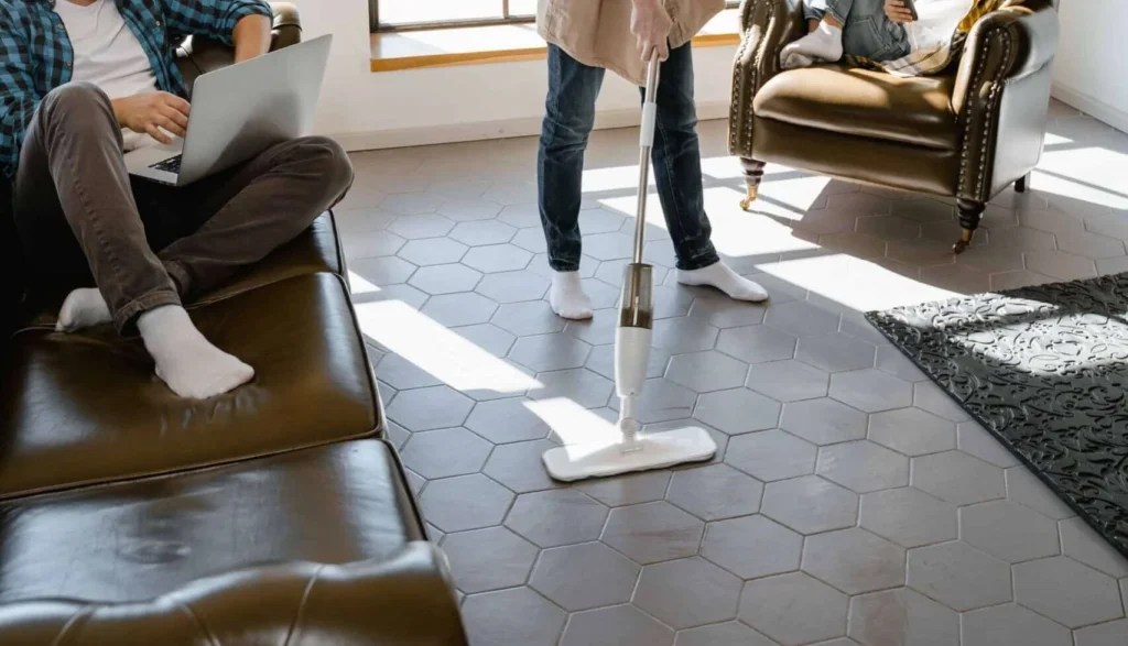how to clean tile floors - how to deep clean tile floors