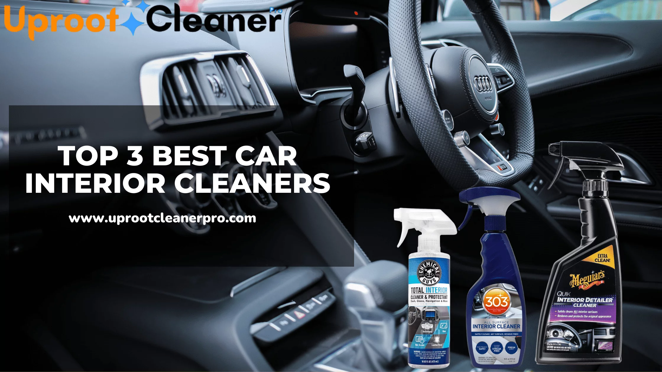 3 best car interior cleaners