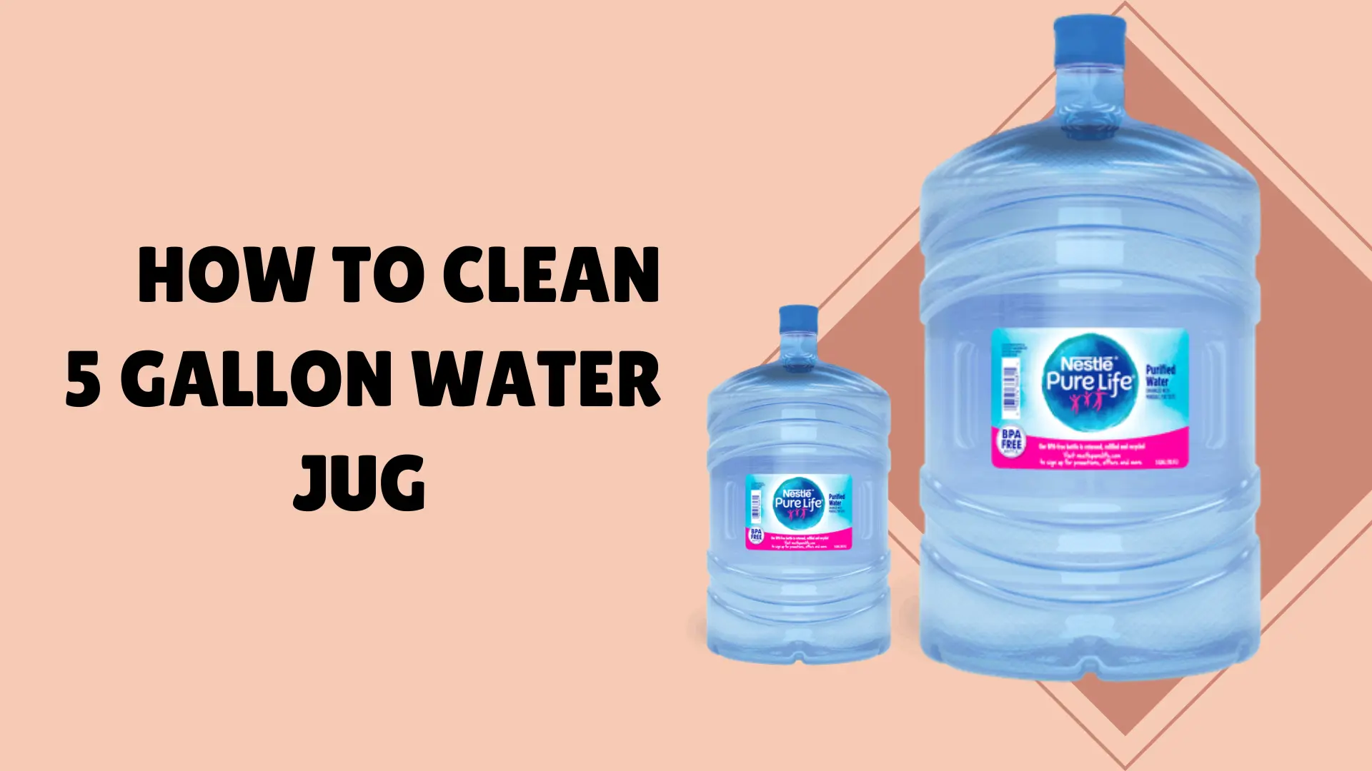 How To Clean 5 Gallon Water Jug In 6 Easy Steps