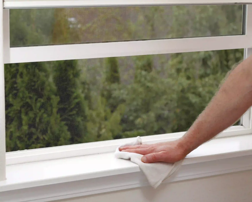Cleaning Windows Against Pollen