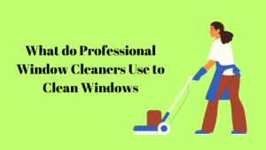 What do Professional Window Cleaners Use to Clean Windows