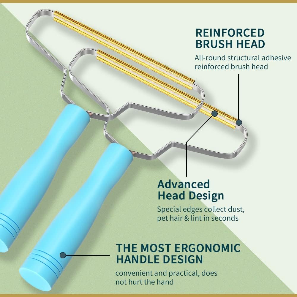 stainless steel pet hair remover